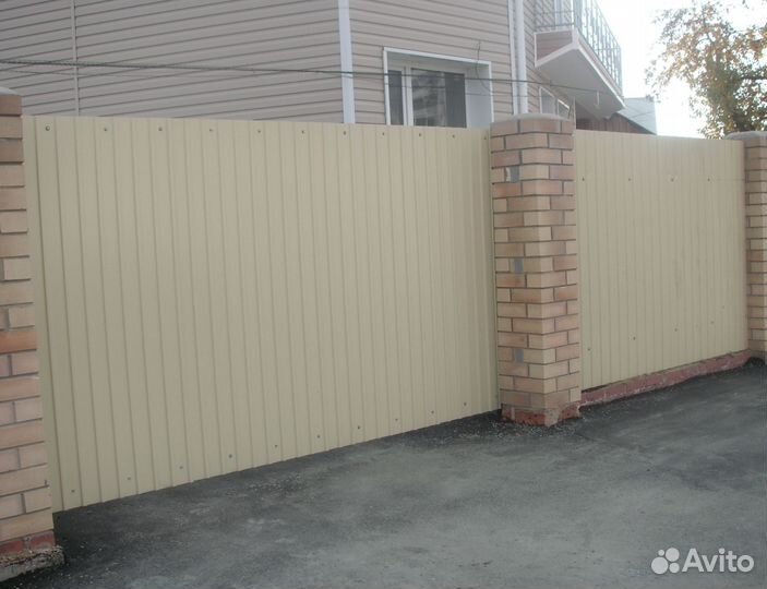 Профнастил С8 окрашеный, м2