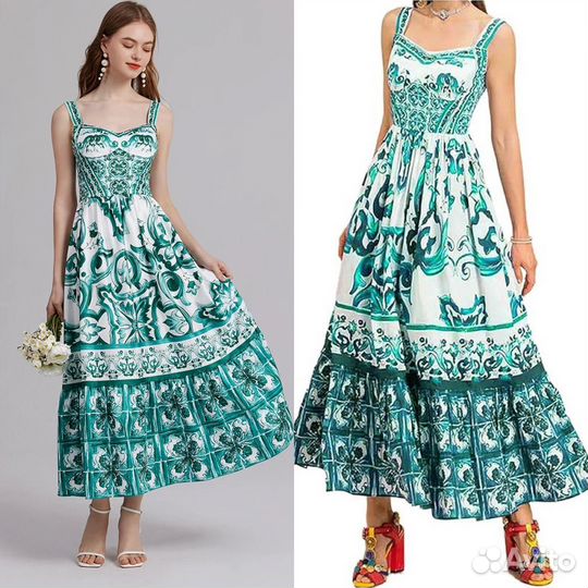 Сарафан в стиле Dolce&Gabbana