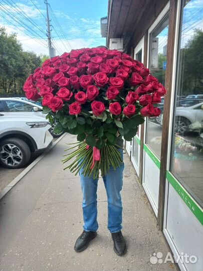 101 роза букеты Доставка