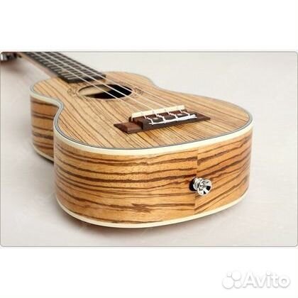 Укулеле тенор Alina UK-Zebra26 EQ, чехол в комплек