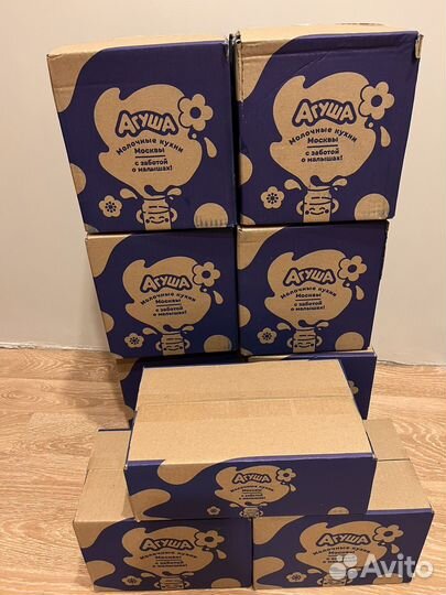 Молоко агуша 1 литр