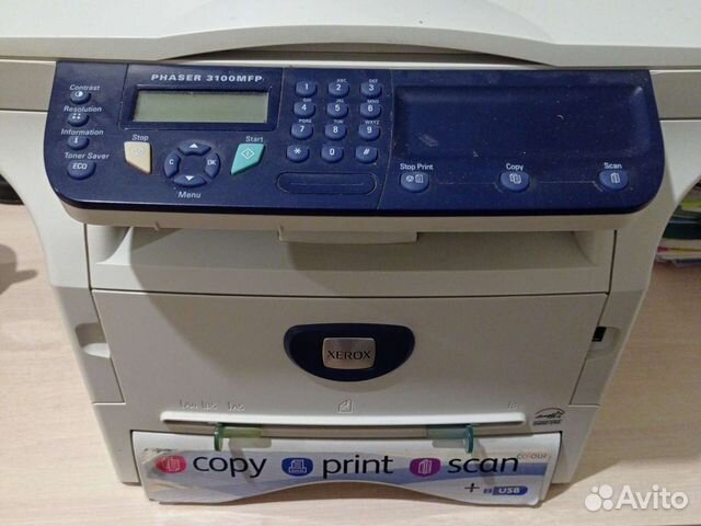 Продаётся мфу xerox 3100 MFP