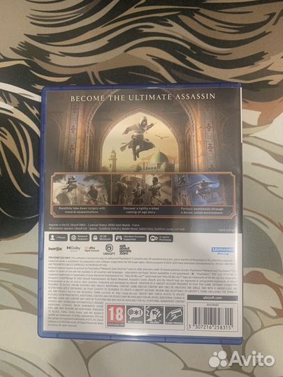 Assassins creed mirage ps5 диск