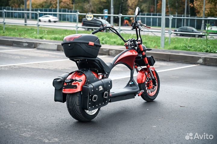 Электробайк white siberia wild wheel 3950W