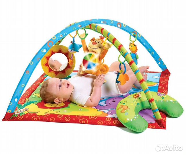 Детский развивающий коврик Остров поющей обезьянки