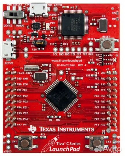 Плата разработчика Texas Instruments TM4C123G