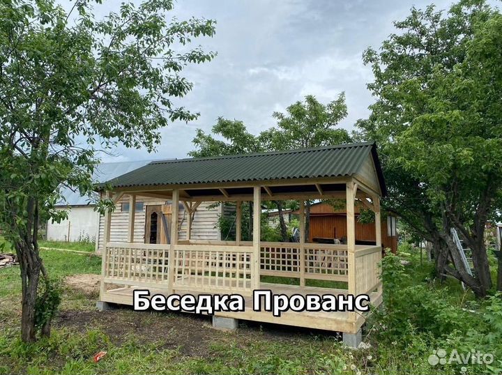 Деревянные беседки