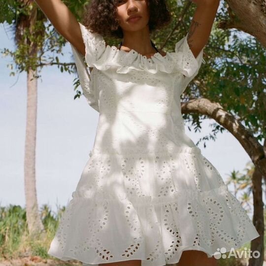 Платье zara ришелье оригинал