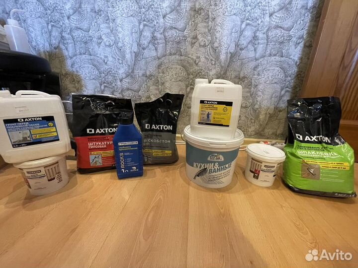 Шпаклевка, грунтовка, краска