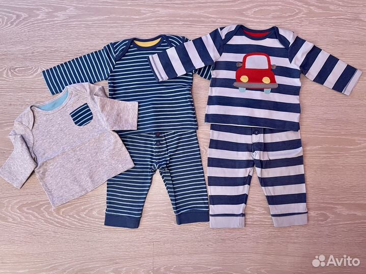 Одежда для мальчика пакетом 6-9 мес