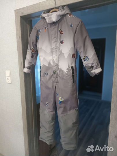 Детский зимний комбинезон на мальчика