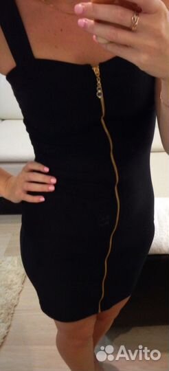 Сарафан на молнии чёрный