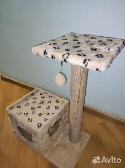 Когтеточка домик для кошки