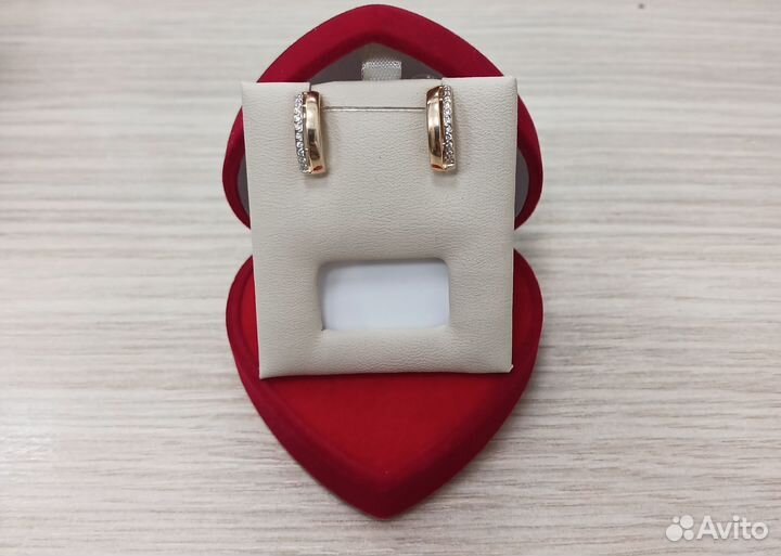 Золотые серьги проба 585 Арт.009069670124