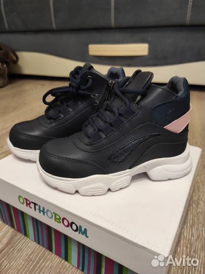 Ботинки кожаные для девочки