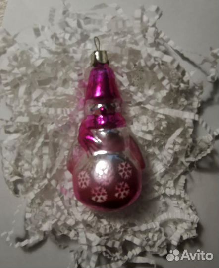 Елочная игрушка СССР