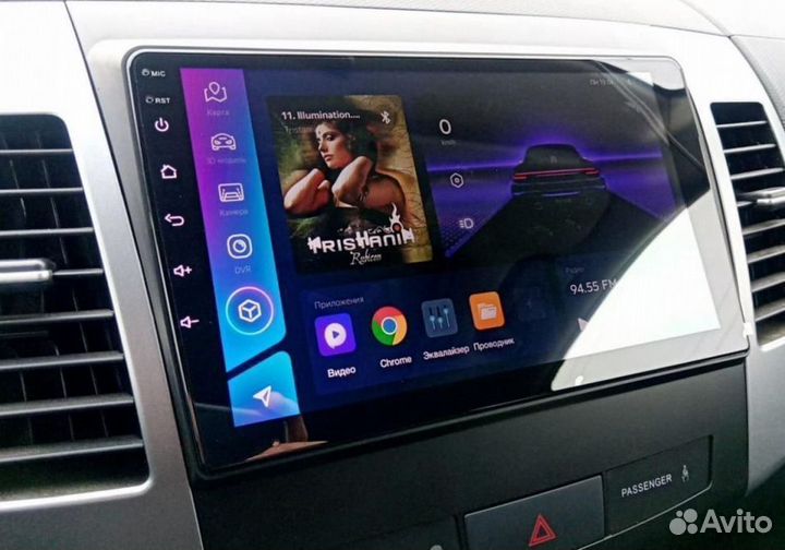 Магнитола Mitsubishi Outlander XL Android IPS