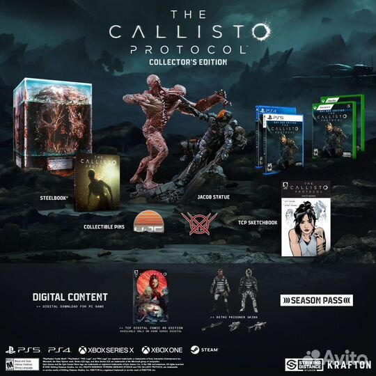 Callisto protocol collectors edition ps5