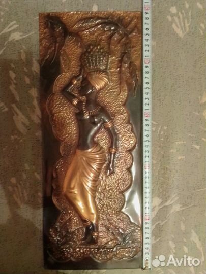 Чеканка медная cccp