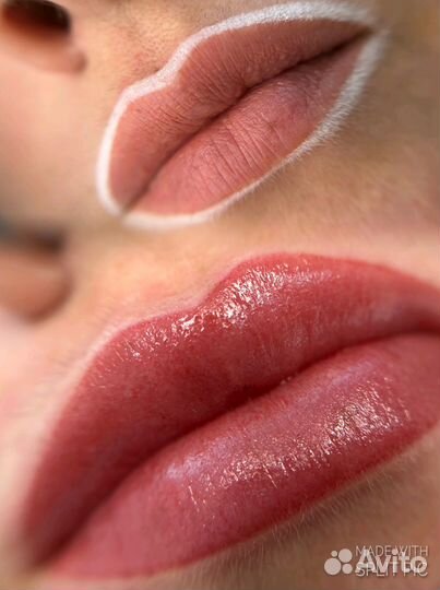 Перманентный макияж бровей губ и межресничка