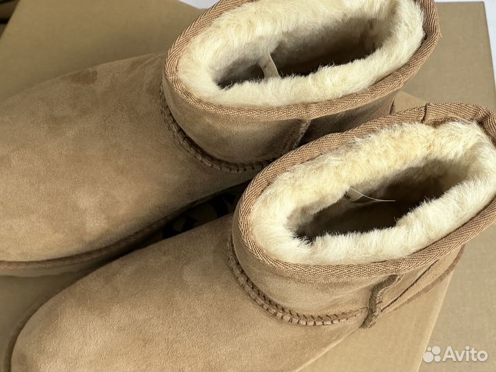 Угги женакие,мужские UGG Classic Mini натуральные