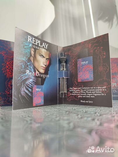Духи Replay Signature Red Dragon Replay оригинал
