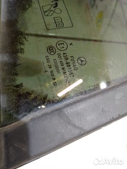 Стекло двери заднее правое фоточка