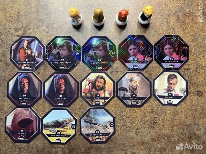 Star wars, звездные фишки, жетоны, настолка
