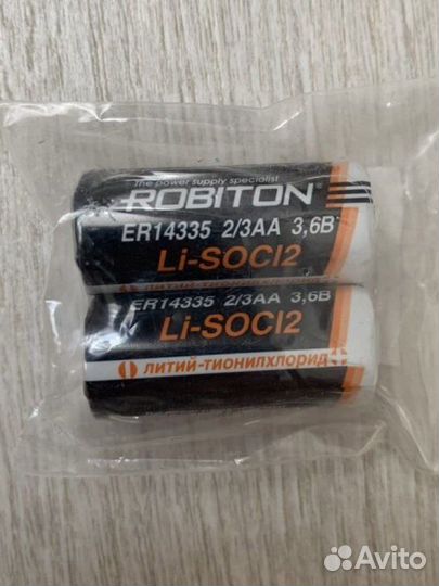 Батарейка Robiton ER14335 2/3 AA 3,6v