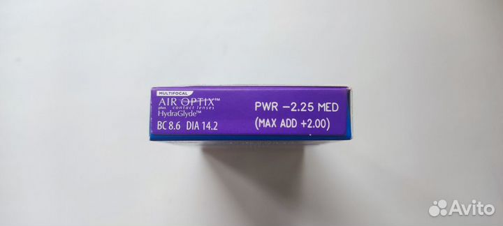 Линзы контактные air optix мультифокальные
