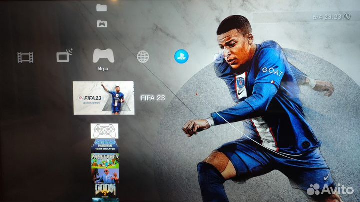 Sony PS3 прошитая +50игр +2джоя