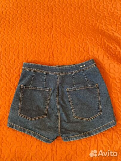 Шорты джинсовые pull&bear