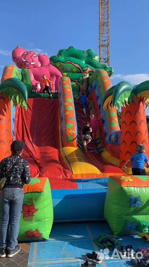 Детские надувные батуты в аренду напрокат детские