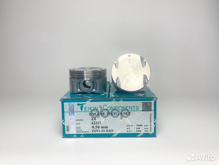 Поршни (к-т 4 шт) 050 mazda 3/axela/demio ZY/Z6