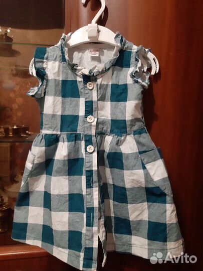 Платье для девочки 86