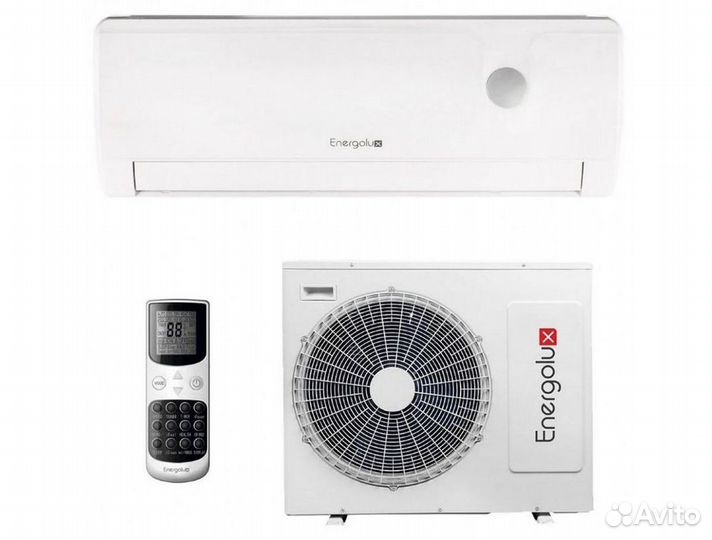 Сплит система с установкой