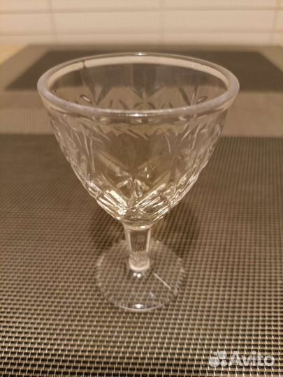 Рюмки, фужеры хрусталь