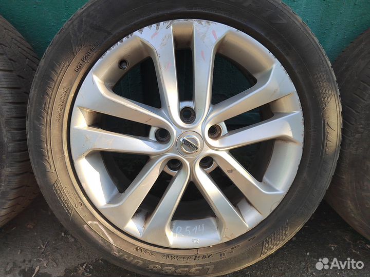 Диски литые Nissan Juke R17 D03001KA2A