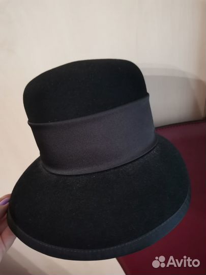 Шляпа фетровая женская