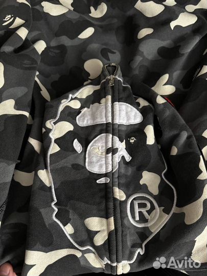 Зип худи bape gorilla