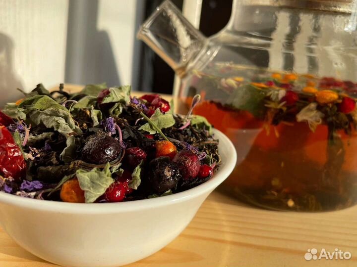 Иван чай 1кг «Ягоды и травы», ферментированный