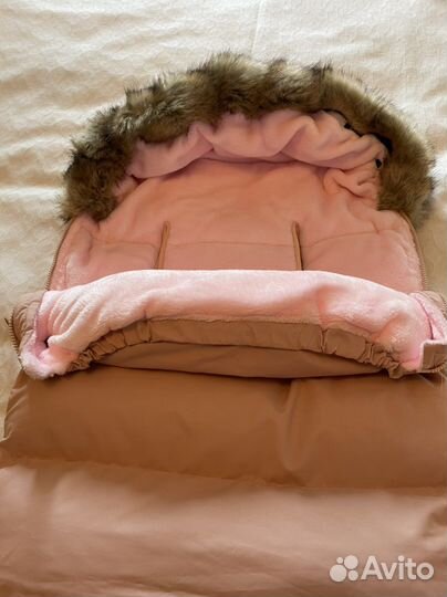 Зимний конверт в коляску