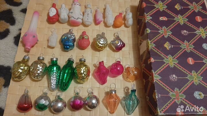 Елочные игрушки СССР набор Малютка