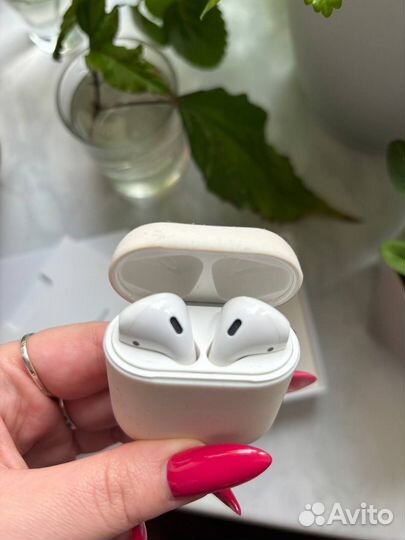 Беспроводные наушники apple airpods 2