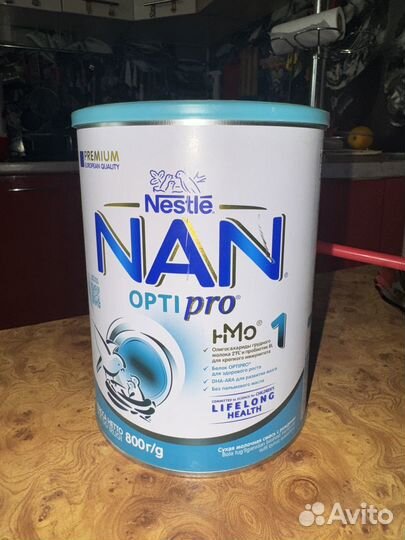 Детская смесь нан 1
