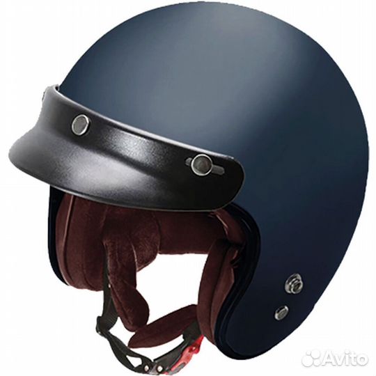 Garibaldi G02X Fiberglass open face helmet Синий