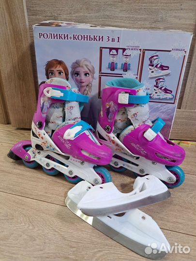 Коньки + ролики
