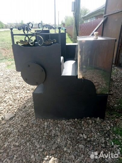 Камин банный