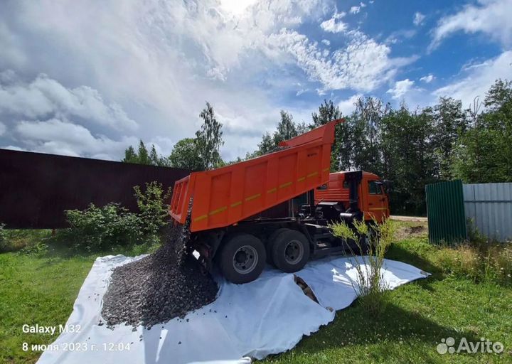 Щебень гранитный