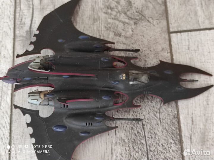 Warhammer 40k - Dark Eldar Razorwing Jetfighter